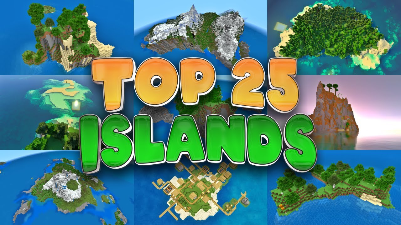 TOP 25 BEST SURVIVAL ISLAND SEEDS For MINECRAFT 1.20! (Bedrock & Java)