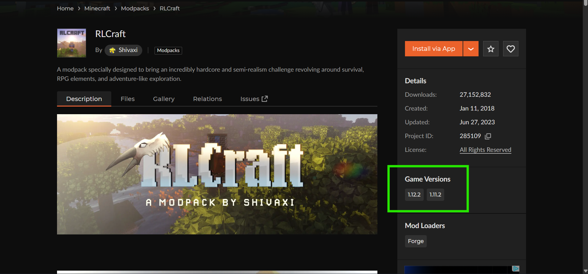 วิธีลง Modpack ผ่านเว็บ Curseforge ในเซิพ Minecraft ด้วยตัวเอง » REALMS