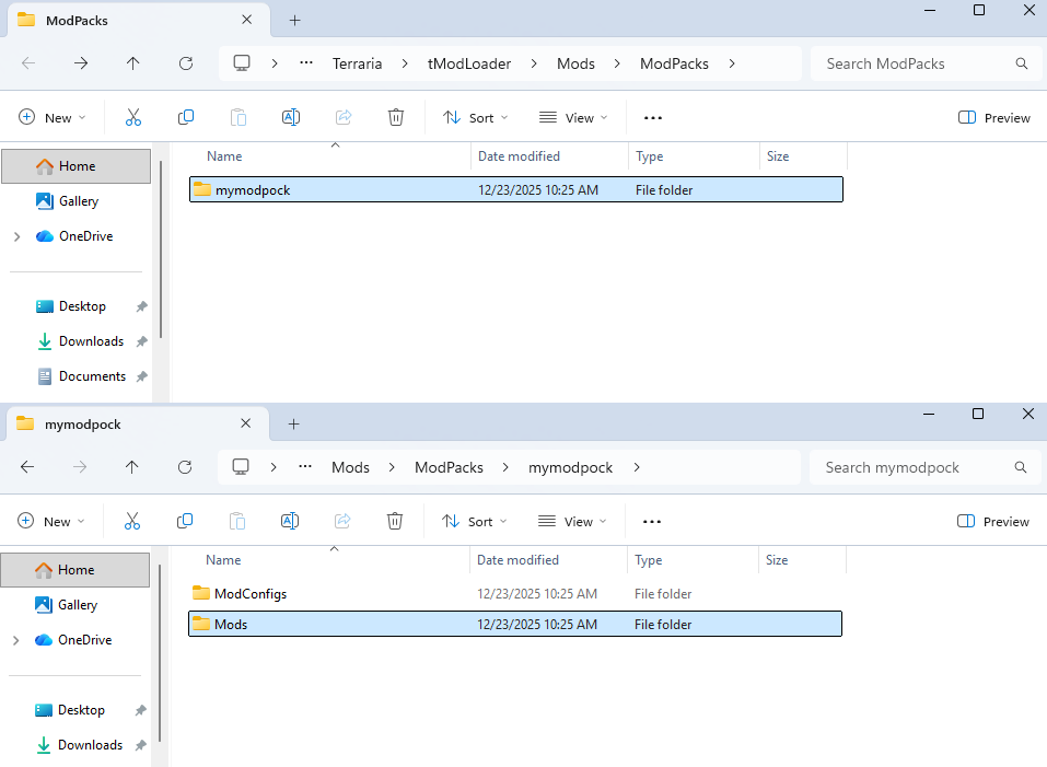 วิธีลง mod tModLoader ใน Realms.in.th 6 modfile